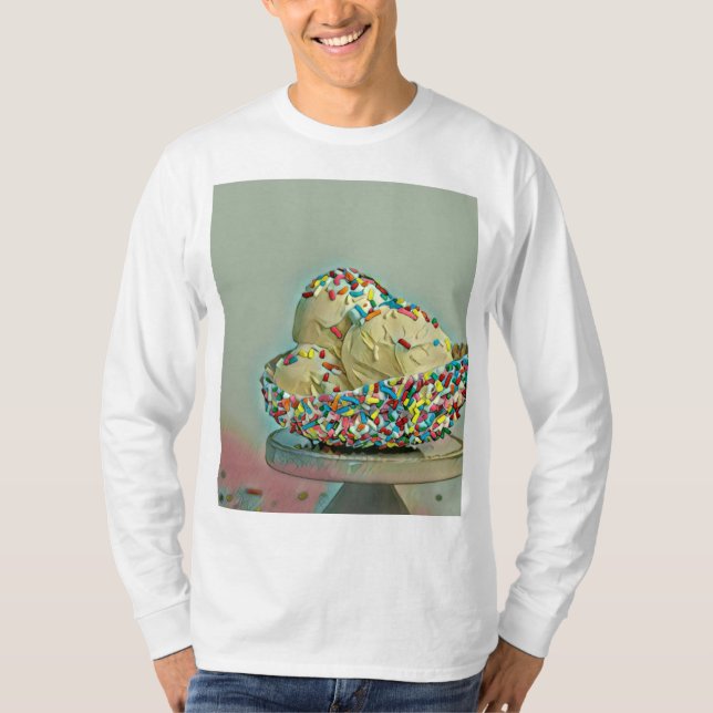 Camiseta Espolvorines de helado (Anverso)