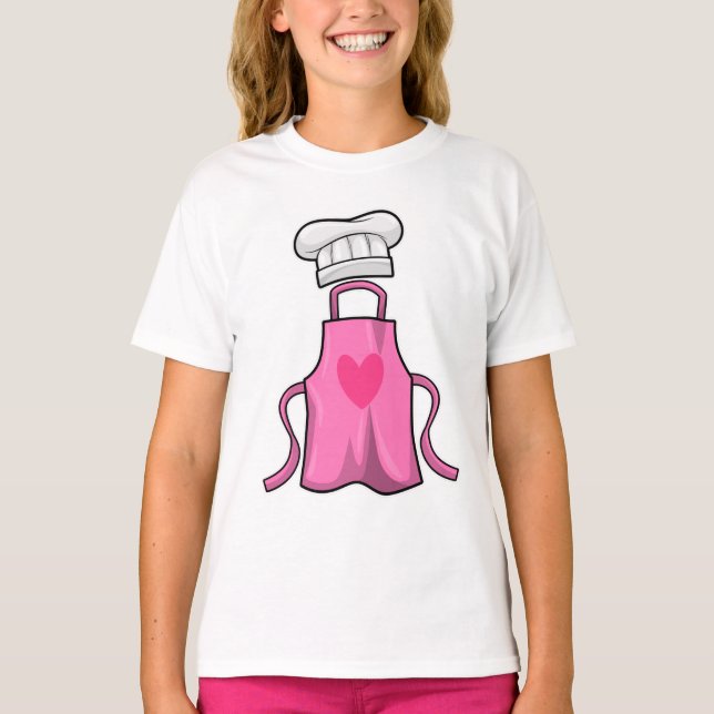 Camiseta Esponja de cocina y gorra de cocina con corazón (Anverso)