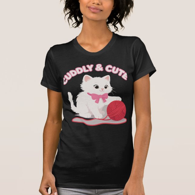 Camiseta Esponjosa y Adorable (Anverso)