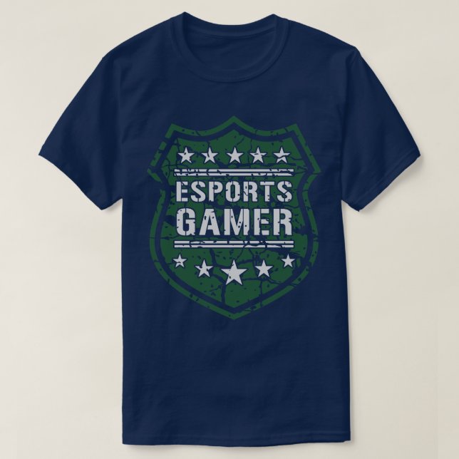 Camiseta Esports Gamer (Diseño del anverso)