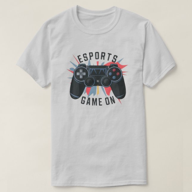 Camiseta Esports Gamer (Diseño del anverso)