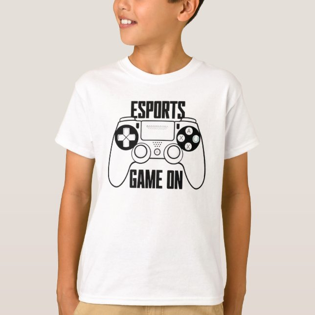 Camiseta Esports Gaming Kids (Anverso)