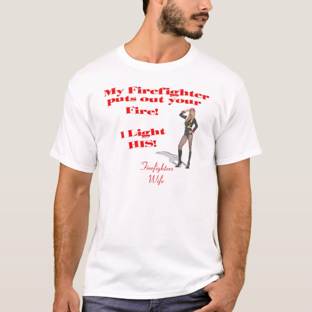 Camiseta Esposa 2 de los bomberos (Anverso)