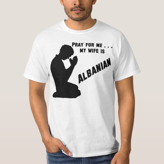 Camiseta Esposa albanesa (Anverso)