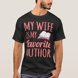 Camiseta Esposa Autora Escritora Novela Misterio Fantasía E