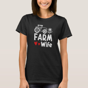 Camiseta Esposa campesina agricultora local Esposa 1