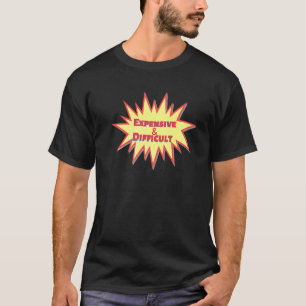Camiseta Esposa cara y difícil Amiga elegante Hilario