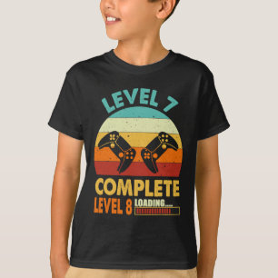 Camiseta Esposa casada de gamer nivel 7 Nivel completo 8
