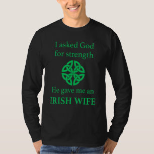 Camiseta Esposa Celta A La Que Le Pedí A Dios Por El Knot C
