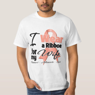 Camiseta Esposa - cinta uterina del cáncer