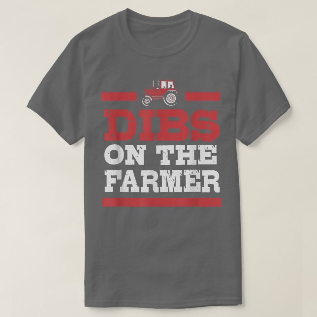 Camiseta Esposa De Agricultores Se Inclina Por La Campesina (Diseño del anverso)