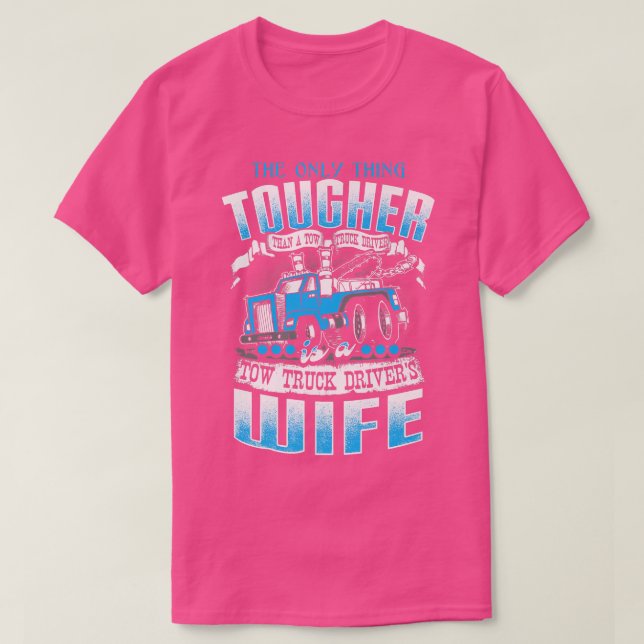 Camiseta Esposa de conductores de grúa divertido Conductore (Diseño del anverso)