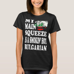 Camiseta Esposa de cultura búlgara Novia Bulgaria Matchin