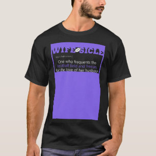 Camiseta Esposa de definición de Wifesicle de jugador de fú