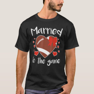 Camiseta Esposa de fútbol de partido casada Girlfriend Spor