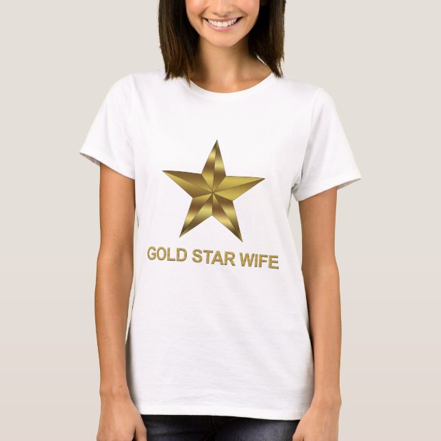 Camiseta Esposa de la estrella del oro (Anverso)