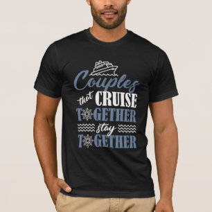 Camiseta Esposa de la pareja de crucero de crucero para la 