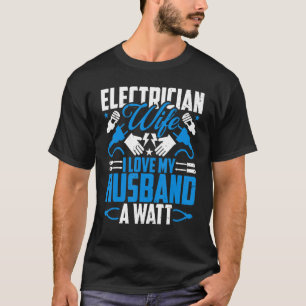 Camiseta Esposa de Lineman, la que amo a mi esposo, una muj