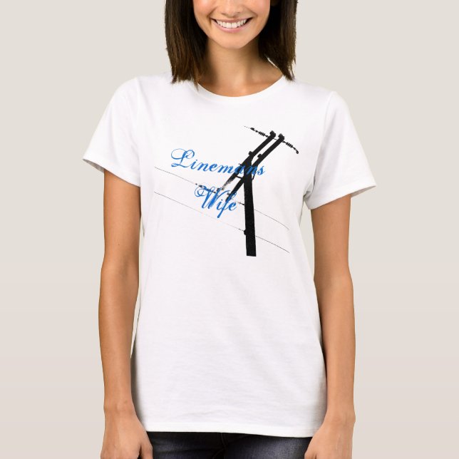 Camiseta Esposa de Linemans, Burnout Tee (Anverso)