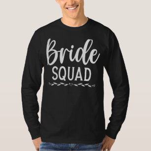 Camiseta Esposa de matrimonio Equipo de la novia Despedida
