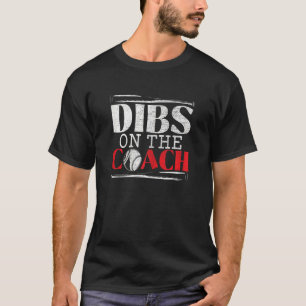 Camiseta Esposa de mujer en entrenador de béisbol