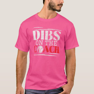 Camiseta Esposa de mujer en entrenador de béisbol