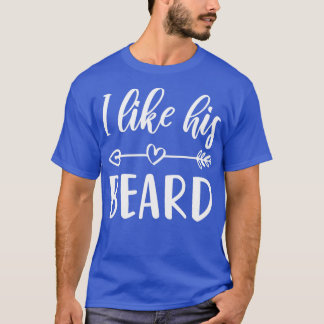 Camiseta Esposa De Un Marido Con Cabello Como Su Barba