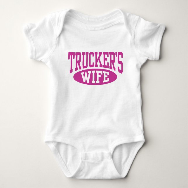 Camiseta Esposa del camionero (Anverso)