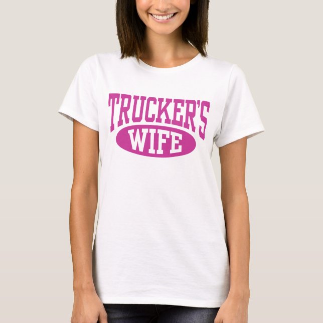 Camiseta Esposa del camionero (Anverso)