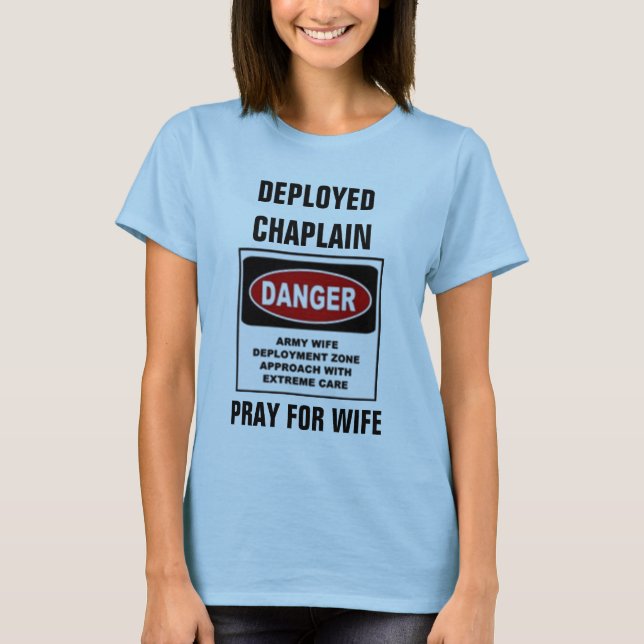 Camiseta Esposa del ejército (Anverso)