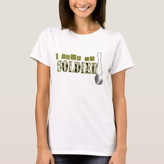 CAMISETA ESPOSA DEL EJÉRCITO (Anverso)