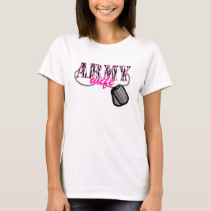 Camiseta Esposa del ejército, ejército fuerte