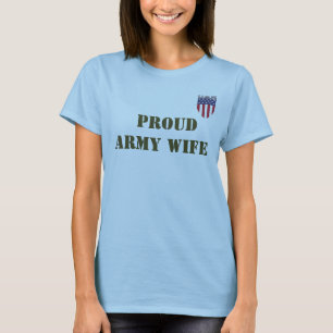 CAMISETA ESPOSA DEL EJÉRCITO ORGULLOSA