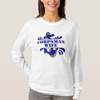 Camiseta ¡Esposa del farmaceuta, anclas lejos!