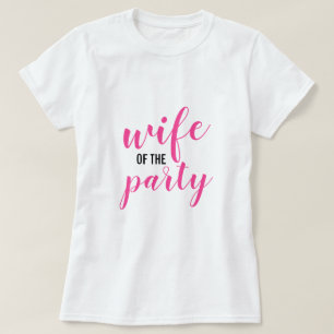 Camiseta Esposa del fiesta