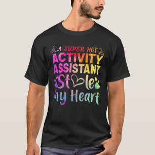 Camiseta Esposa del marido de un ayudante de actividad Bf G
