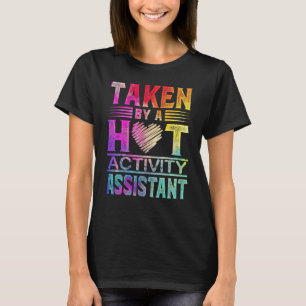 Camiseta Esposa del marido de un ayudante de actividad Bf G