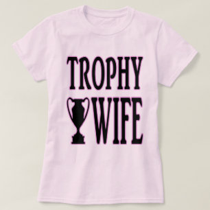 Camiseta Esposa del trofeo