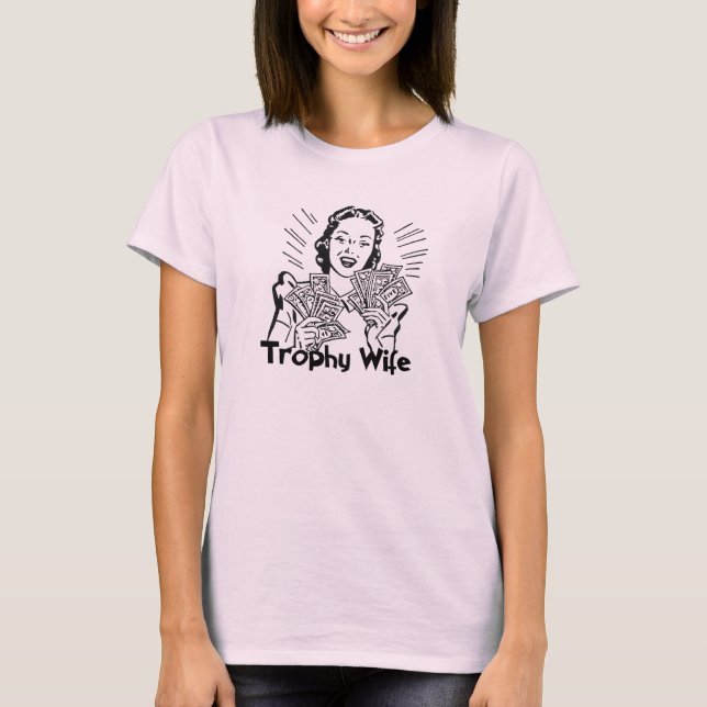 Camiseta Esposa del trofeo (Anverso)