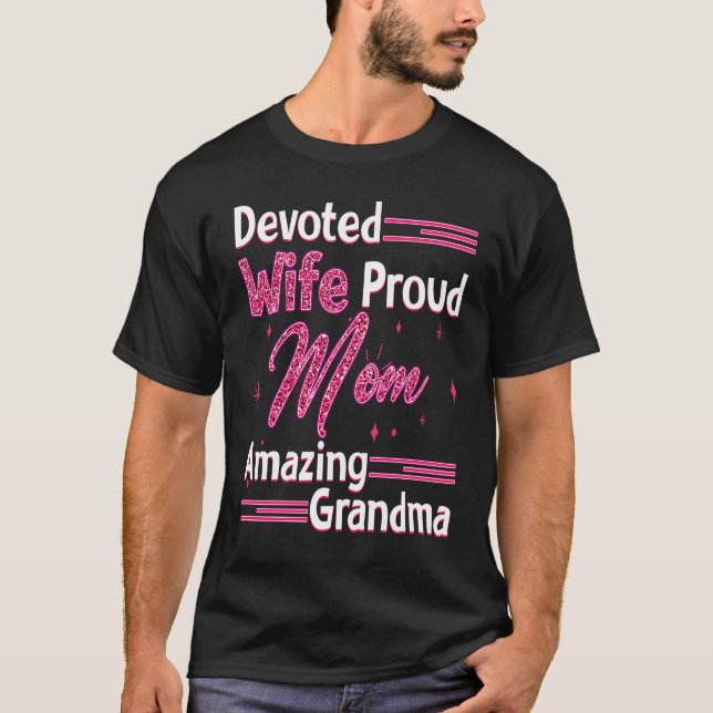 Camiseta Esposa Devuelta Madre Orgullosa Amaya Mama Nana M (Anverso)