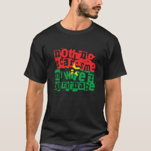 Camiseta Esposa divertida de Burkina Faso Nada me asusta Mi