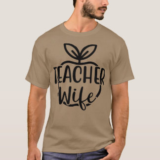 Camiseta esposa docente