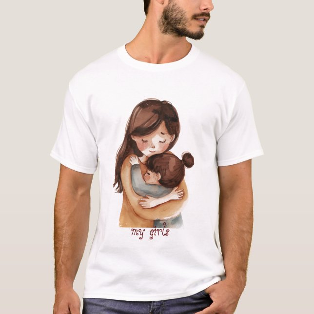 Camiseta Esposa e hija (Anverso)