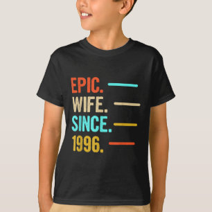 Camiseta Esposa Épica Desde 1996
