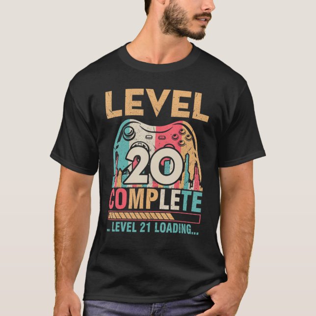 Camiseta Esposa Esposa Esposa Esposa Esposa Esposa Nivel 20 (Anverso)