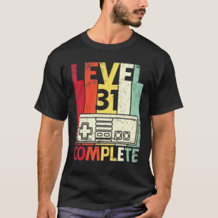 Camiseta Esposa Esposa Gamer Aniversario del Marzo Nivel 31