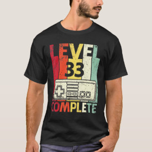 Camiseta Esposa Esposa Gamer Aniversario del Marzo Nivel 33