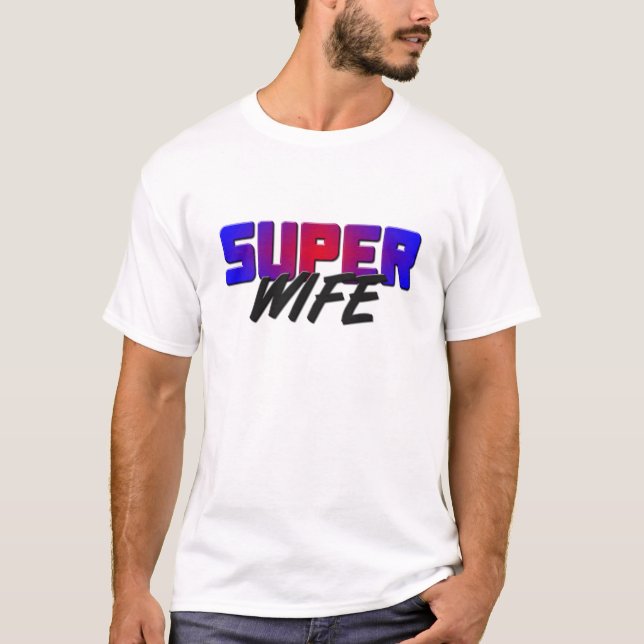 Camiseta Esposa estupenda (Anverso)