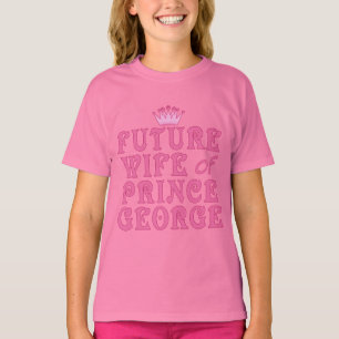 Camiseta Esposa futura del príncipe Jorge