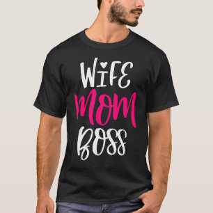 Camiseta Esposa madre bosca gráfica del Día de la Madre 1